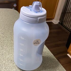 Motivational Blue Water Jug 1/2 gal